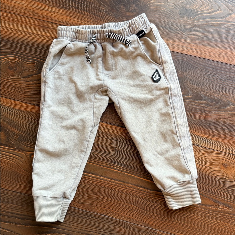 Volcom Kids Light Tan Joggers